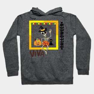 VIVA - HALLOWEEN - Skeleton - Pumpkin Hoodie